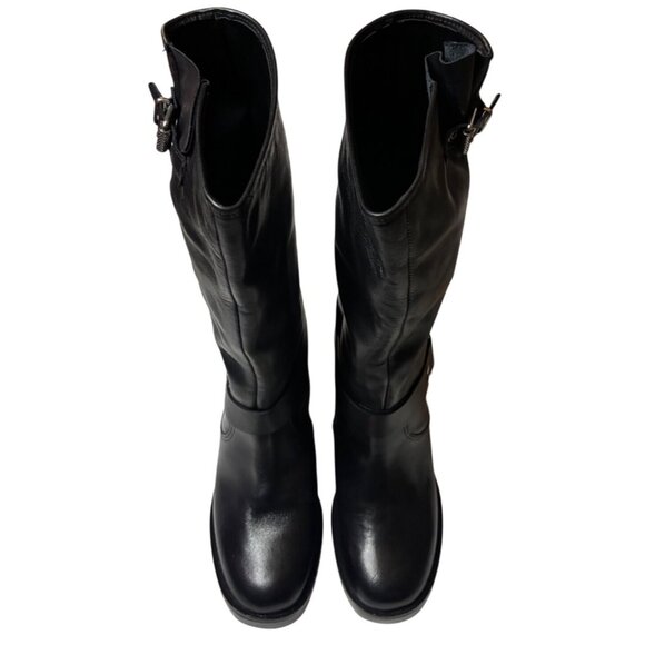 Schutz Kiara Moto Boots Black, Size 8.5 Brand New In Box - Picture 9 of 14